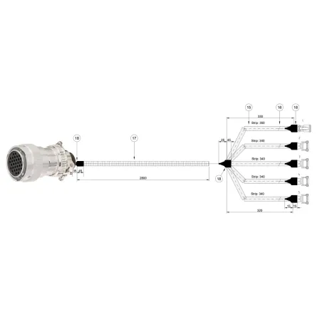 Einheit kabel-ss9-2 EC206-EC233 Deutsch HD36