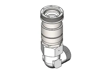 Kupplungsbuchse SQ 1" komplett