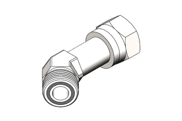 Adapter 13/16" ORFS F-45D-13/16" M