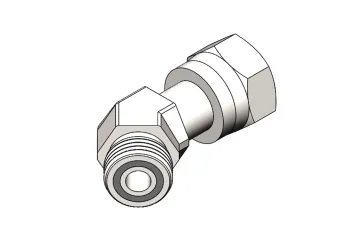 Adapter 11/16" ORFS F-45D-11/16" M