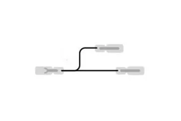Kabelsplit (Y) Runder Stift