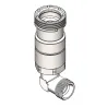 Kupplungsbuchse SQ 3/4" komplett