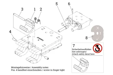 HS01DL Service-Set Sicherheitsklaue