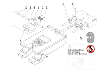 HS03DL Service-Set Sicherheitsklaue