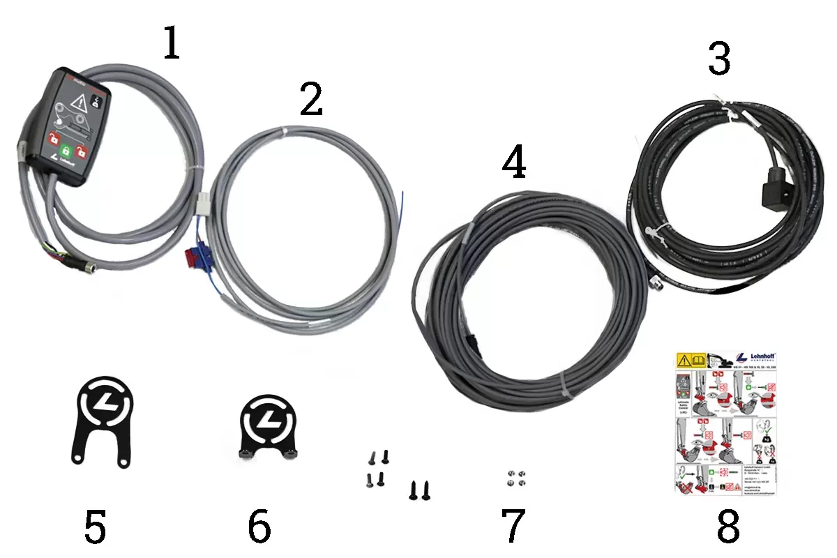 HS21 LSC Anbausatz elektrisch LehmaticSafetyControl