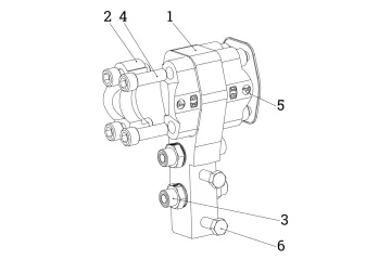 HS21V LSC Schlauchhalter
