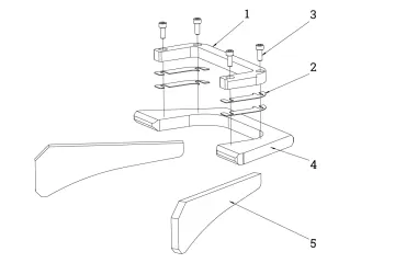 Umrüst-Set für Greifer-Adapter VL 210/250