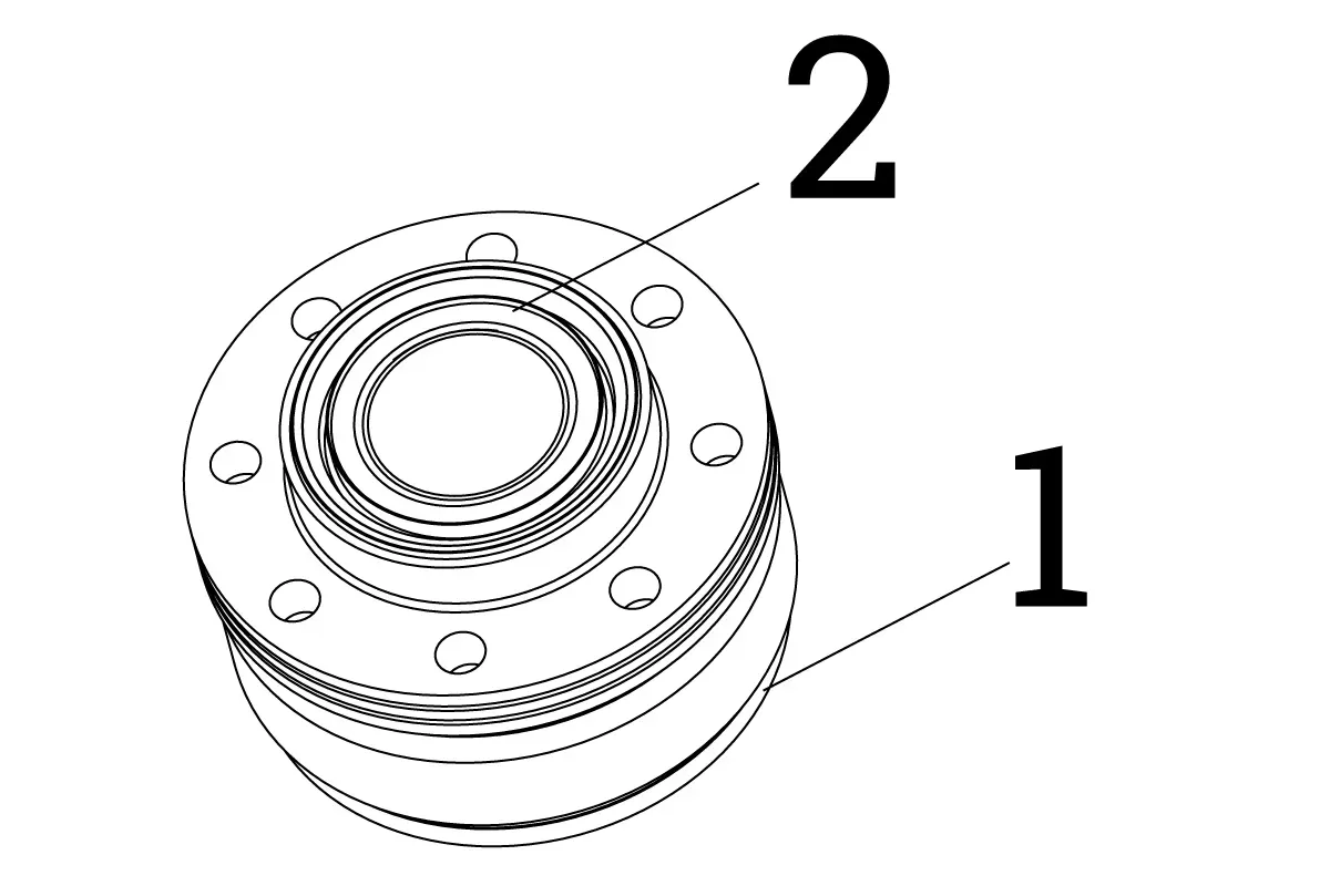 HS08V LSC-3 Stecker KV2 Ø43