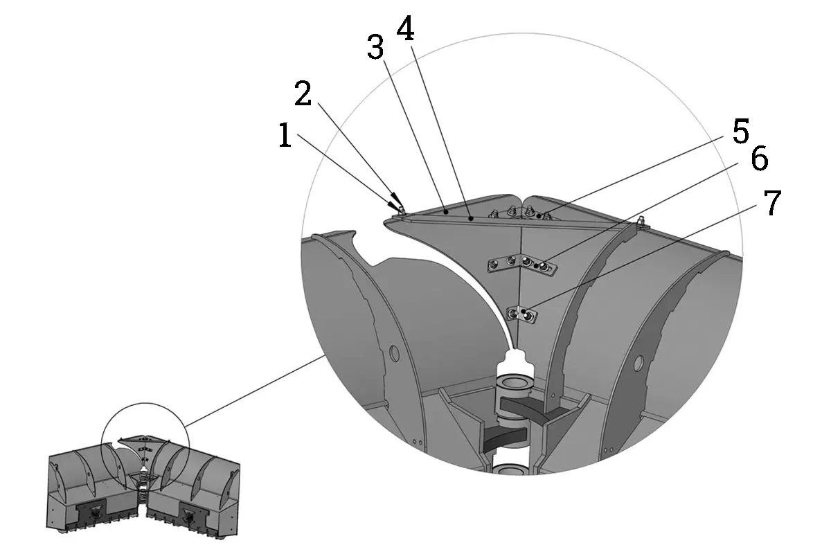 Holms PV Mittelflügel