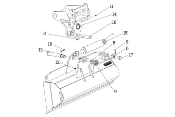 Schwenkantrieb M1.5 zu MG 5, MG 20, MB 20