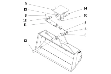 Schwenkantrieb C1 zu CG 5, CG 10, CB 5, CB 10, CU 5, CU 10, CU 12