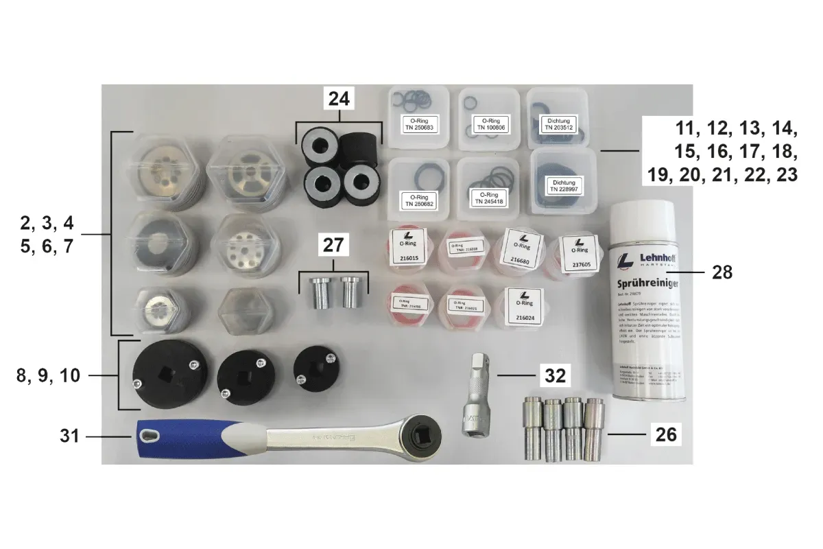 Servicekoffer HS21V / 25V