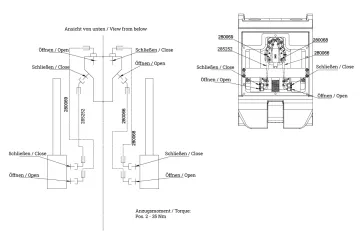 HS21VDL Hydraulikinstallation