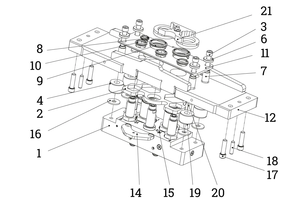 HS25V DL Anbau S-Block