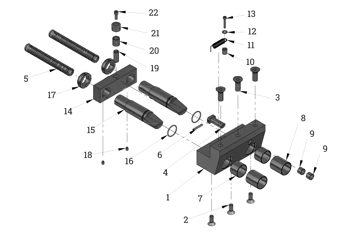 AR50 Bolzen