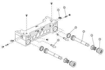 Steelwrist SQ80 H-Zylinder