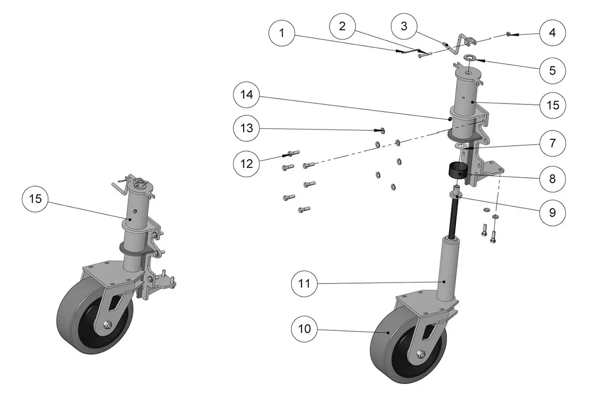 Holms PD Stützräder