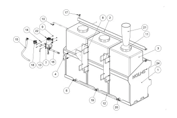 Holms SL Wassertank 600L